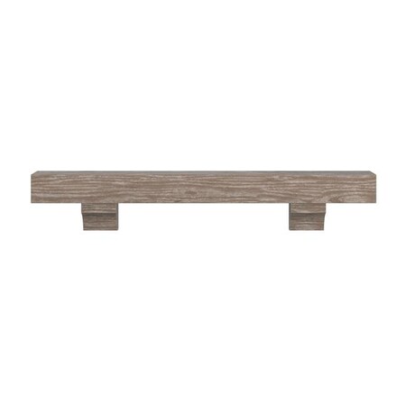 Pearl Mantels Pearl Mantels 412-72-09 72 in. The Shenandoah 72 inch Shelf or Mantel Shelf Farmhouse Distressed Finish 412-72-09